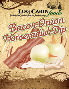 Bacon Onion Horseradish Dip